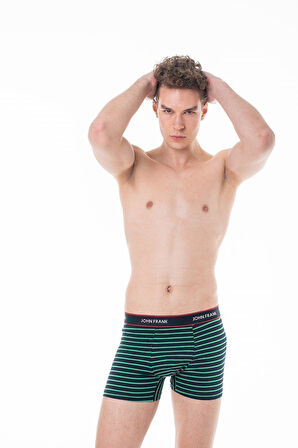 JOHN FRANK ÜÇLÜ NOT SO BASIC BOXER Multicolor