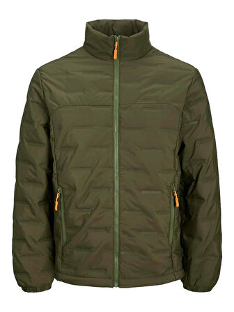 JCOSONIC STAND COLLAR JACKET Forest