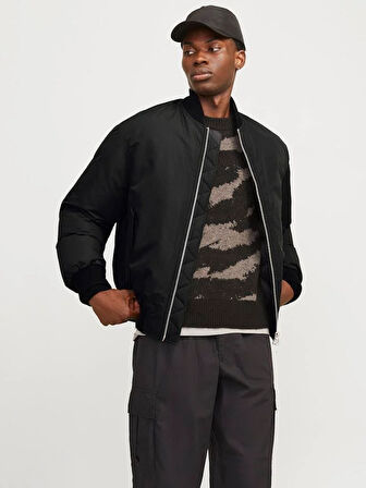 JCOKINETIC SOFT UTILITY BOMBER LN Black