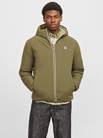 JPRBLUBROOK REVERSIBLE JACKET LN Olive