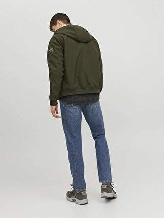 JJEBASIC SOFTSHELL HOOD NOOS Rosin