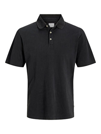 JPRBLUWILLIAM WASH SS POLO SN Black