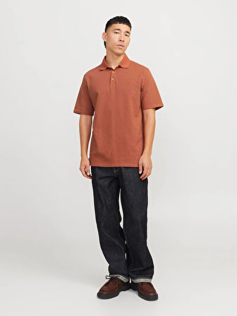 JPRBLUWILLIAM WASH SS POLO SN Redwood