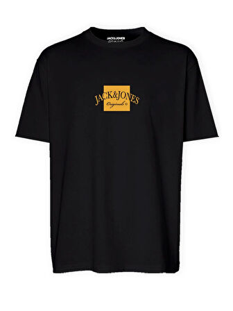 JORBOSTON TEE SS CREW NECK FST Black