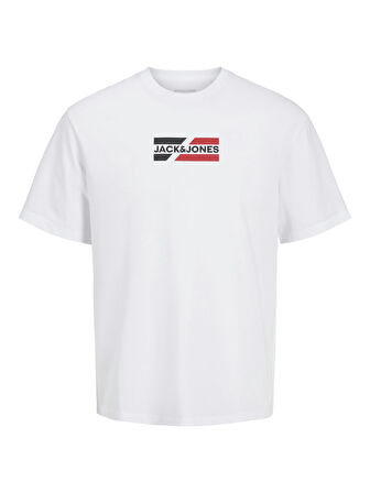 JJECORP GRAPHIC TEE  SS O-NECK NOOS White