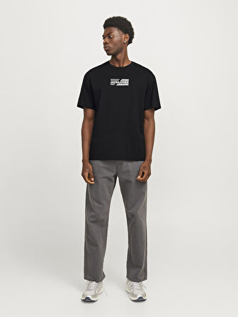 JJECORP GRAPHIC TEE  SS O-NECK NOOS Black