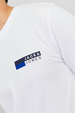 JJECORP LOGO TEE PLAY SS O-NECK NOOS White/P4