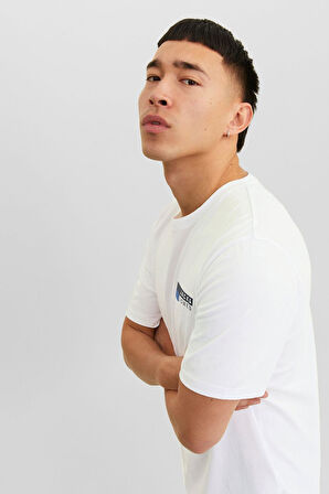 JJECORP LOGO TEE PLAY SS O-NECK NOOS White/P4