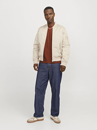 JJEURBAN EDGE TEE SS O-NECK NOOS Spice