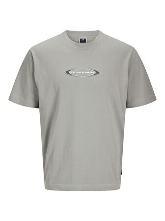 JCOPACER BRANDING PRINT TEE SS CREW NECK Gray