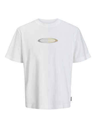 JCOPACER BRANDING PRINT TEE SS CREW NECK Bright Wht
