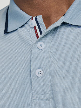 JPRBLUALVES SS POLO SN BLUE