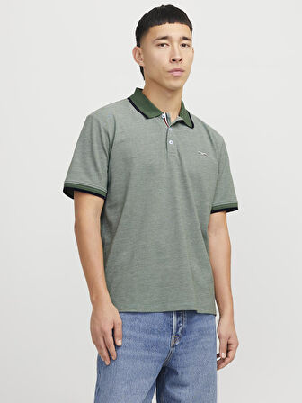 JPRBLUALVES SS POLO SN Dark Ivy