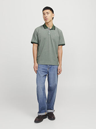 JPRBLUALVES SS POLO SN Dark Ivy