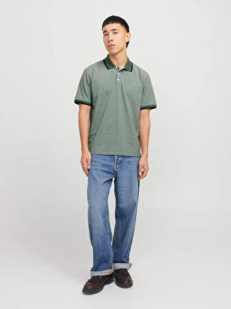 JPRBLUALVES SS POLO SN Dark Ivy