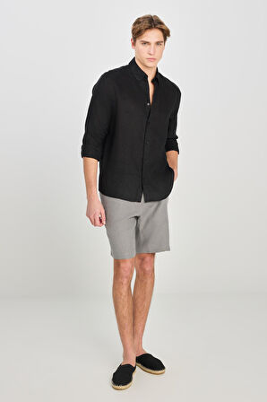 Regular Fit Gömlek Black