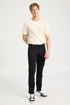 Texas Slim Pantolon Black