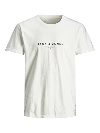 JPRBLAHARRIS SS TEE CREW NECK FST Bright White