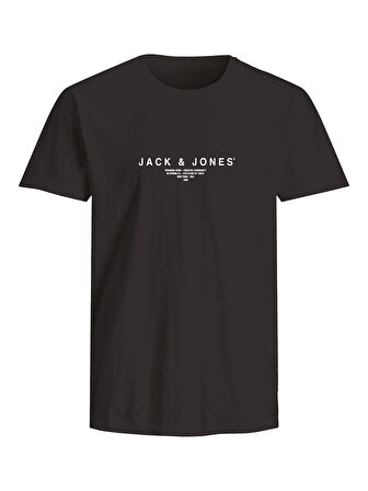 JPRBLAHARRIS SS TEE CREW NECK FST Black Beauty