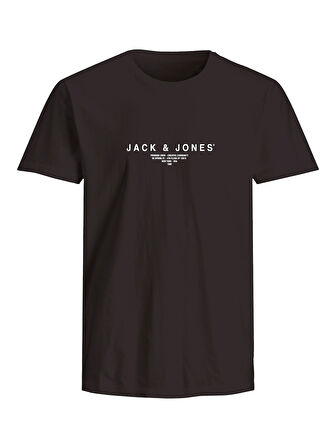 JPRBLAHARRIS SS TEE CREW NECK FST Black Beauty
