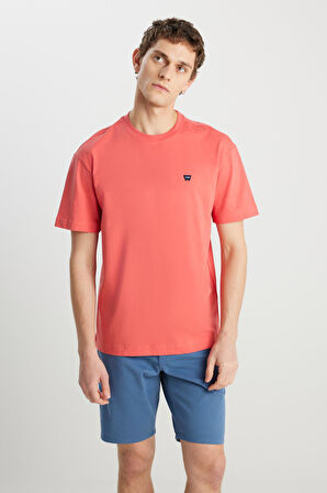Relaxed Fit Small Logo T-shirt Burnt Sienna