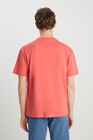 Relaxed Fit Small Logo T-shirt Burnt Sienna