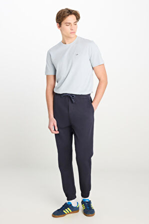 Jogger Örme Pantolon Navy