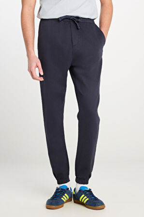 Jogger Örme Pantolon Navy