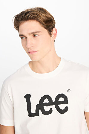 Regular Fit Grafik Baskılı T-shirt White