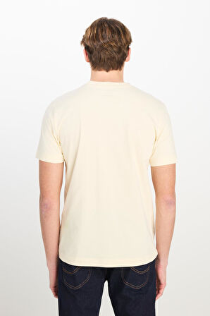 Regular Fit Patch Logo T-shirt OffWhite