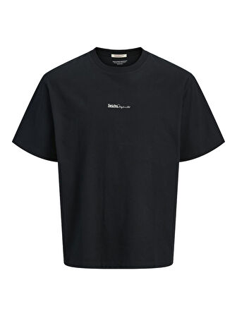 JORACAPULCO MINIMAL BRANDING TEE SS CN Black