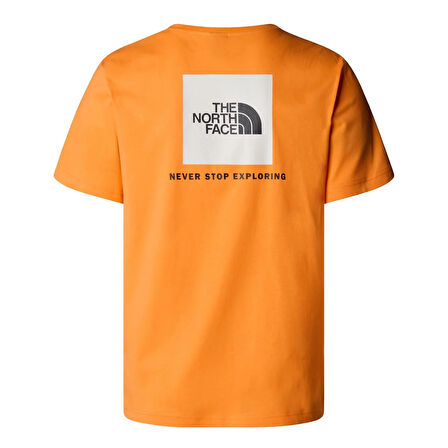 M SS BOX NSE TEE ORANGE