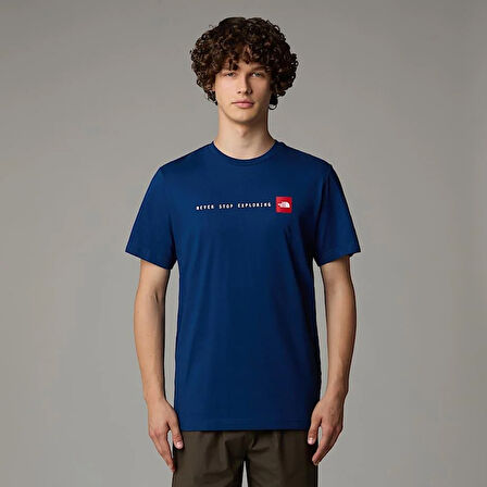 M SS NEVER STOP EXPLORING TEE BLUE