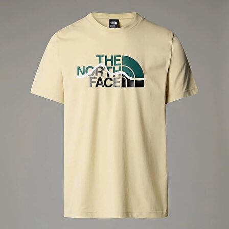 M SS MOUNTAIN LINE TEE GRAVEL