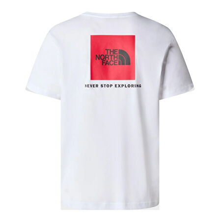 M SS BOX NSE TEE White
