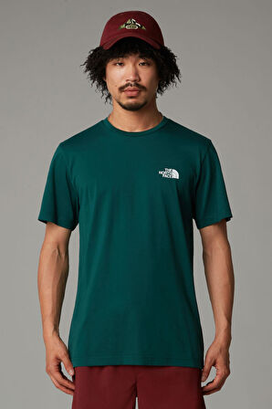 M SS SIMPLE DOME TEE Deep Nori