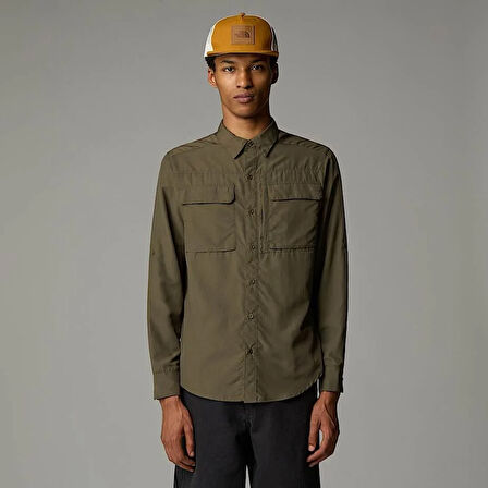M L/S SEQUOIA SHIRT NEW TAUPE GREEN