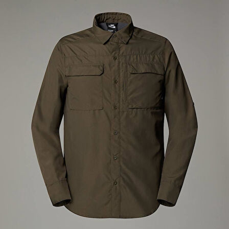 M L/S SEQUOIA SHIRT NEW TAUPE GREEN