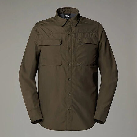 M L/S SEQUOIA SHIRT NEW TAUPE GREEN