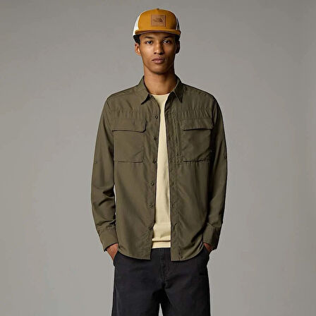 M L/S SEQUOIA SHIRT NEW TAUPE GREEN