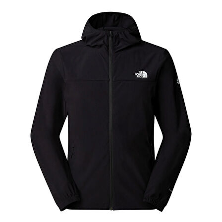M MOUNTAIN ATHLETICS HOODED WIND JACKET Black