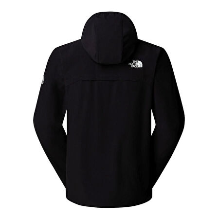 M MOUNTAIN ATHLETICS HOODED WIND JACKET Black