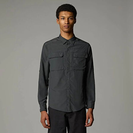 M L/S SEQUOIA SHIRT GREY