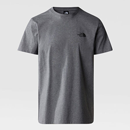 M SS SIMPLE DOME TEE GREY