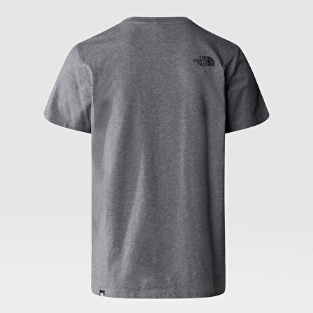 M SS SIMPLE DOME TEE GREY