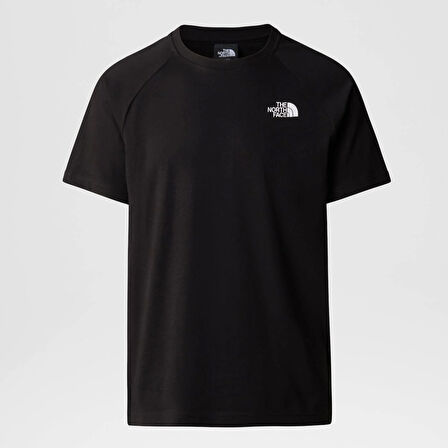 M SS NORTH FACES TEE Black