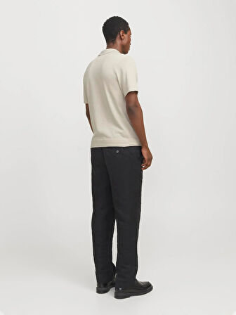 JPRBLAMILANO SPRING KNIT POLO SS SN Silver