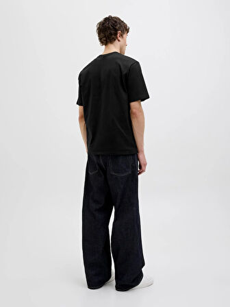 JORALMERIA BRANDING TEE SS CREW NECK Black