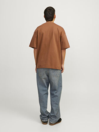 JJEURBAN EDGE TEE SS O-NECK NOOS Bisque