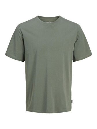 JJEORGANIC BASIC TEE SS O-NECK NOOS GREEN